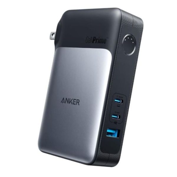 Anker 733 Power Bank GaNPrime PowerCore 65W 2-in-1 Hybrid Charger, 10000mAh USB-C Portable Charger with 65W Wall Charger, Works for iPhone 13 - Anker 733