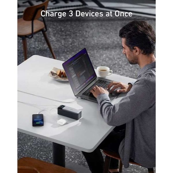 Anker 737 Power Bank 24000 mAH PowerCore 24K, 3-Port Portable Charger - Image 2