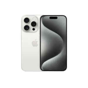 Apple iPhone 15 Pro, 6.1 inch, 128GB, White Titanium