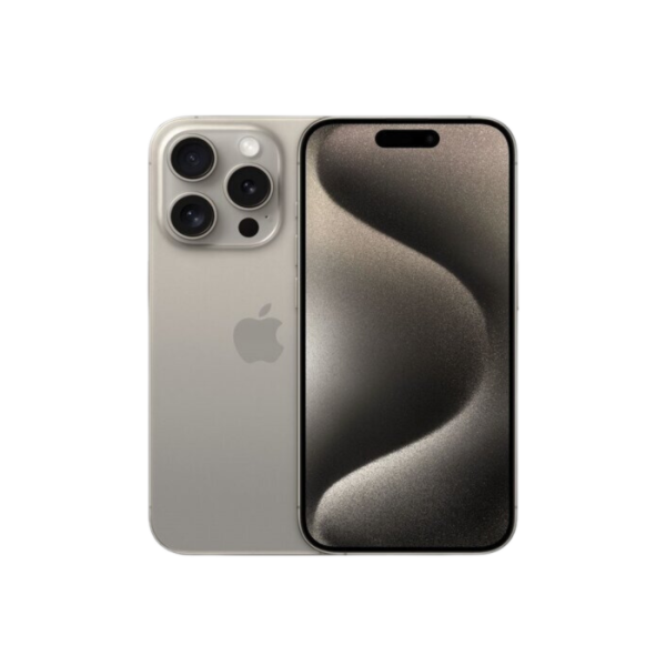 Apple iPhone 15 Pro, 6.1 inch, 256GB, Natural Titanium