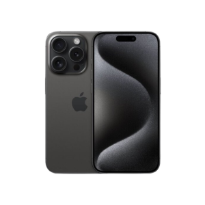 Apple iPhone 15 Pro, 6.1 inch, 256GB, Black Titanium