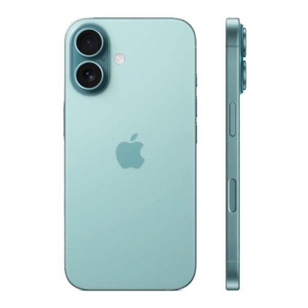 Apple iPhone 16, 128GB, 8GB, 6.1 Inch, Teal - Image 2