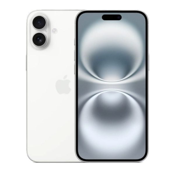 Apple iPhone 16 Plus, 256GB, 8GB, 6.1 Inch, White