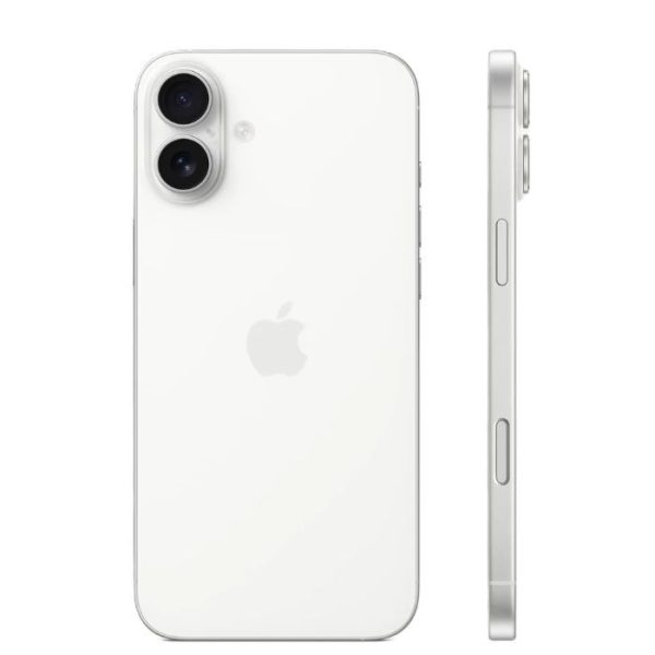 Apple iPhone 16 Plus, 256GB, 8GB, 6.1 Inch, White - Image 2