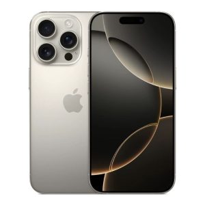 Apple iPhone 16 Pro Max (Dual Physical Sim), 6.9 Inch, 512GB, 8GB, Natural Titanium