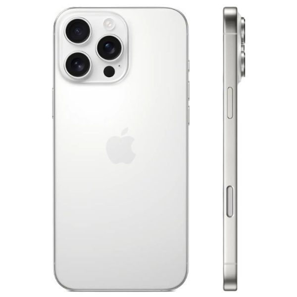 Apple iPhone 16 Pro Max(UAE), 6.9 Inch, 1TB, 8GB, White Titanium - Image 2