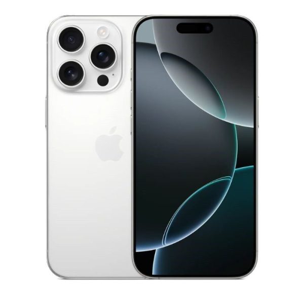 Apple iPhone 16 Pro (Dual Physical Sim), 6.3 Inch, 512GB, 8GB, White Titanium