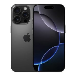 Apple iPhone 16 Pro (UAE), 6.3 Inch, 1TB, 8GB, Black Titanium 1