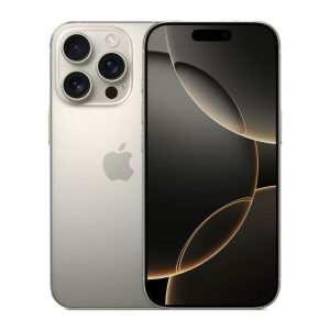 Apple iPhone 16 Pro (UAE), 6.3 Inch, 128GB, 8GB, Natural Titanium