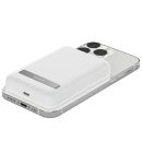 Belkin Magnetic Wireless Power Bank 5000mAh, White With Stand BPD004BTWT