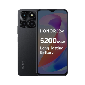 Honor X6A, 4GB RAM, 128GB, 4G, Midnight Black