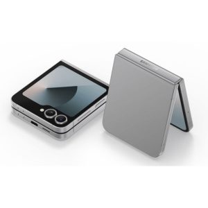 Samsung Galaxy Z Flip 6, 256GB, 12GB, Silver Shadow (UAE Version)